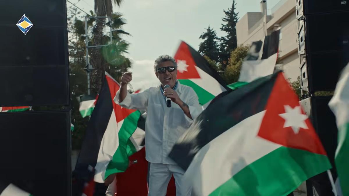 عمر العبداللات - هينا جينا - النشامى - المنتخب الأردني - كأس العالم - البنك الأردني الكويتي - يزن النعيمات - علي علوان - أغنية هينا جينا - تأهل الأردن لكأس العالم