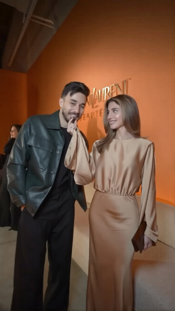 شيرين عمارة وأسامة مروة