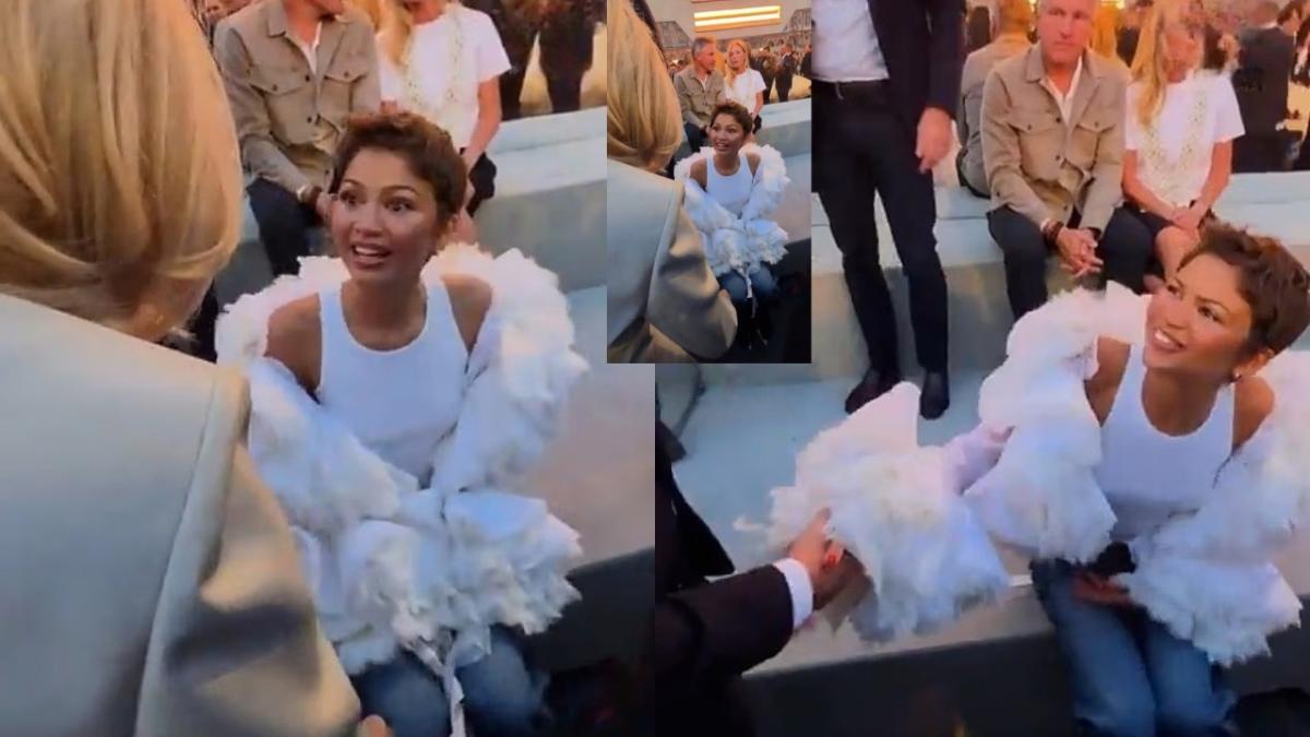 زيندايا، Zendaya - زندايا - بريجيت ماكرون، Brigitte Macron، زيندايا وبريجيت ماكرون، زيندايا تثير الجدل، زيندايا في باريس، جدل زيندايا، إتيكيت زيندايا، السيدة الفرنسية الأولى، أسبوع الموضة في باريس، Zendaya Brigitte Macron، Zendaya etiquette، Zendaya Paris، أخبار زيندايا
