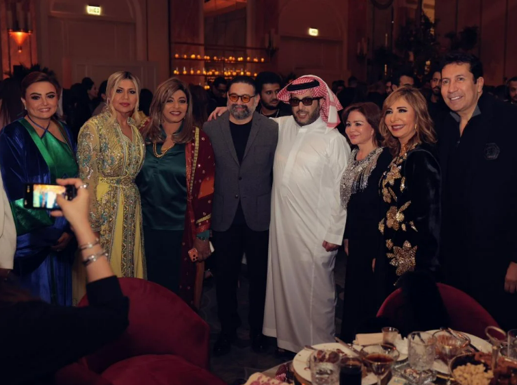 نجوم مصر في سحور استثنائي بدعوة من المستشار تركي آل الشيخ