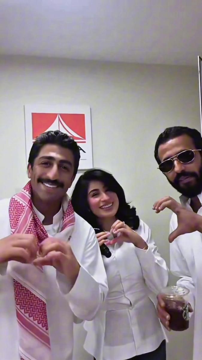 رهف محمد - فهد الصالح - ناصر الدوسري - رهف محمد وفهد الصالح - حقيقة علاقة رهف محمد وفهد الصالح - مسرحية كرنفال الكويت - شارع الأعشى - فهد الصالح رهف محمد - ناصر الدوسري شارع الأعشى - نجوم الكويت