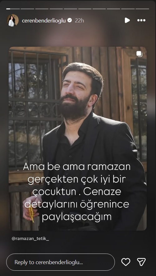 رمضان تيتيك - Ramazan Tetik - حلم أشرف - Eşref R&uuml;ya - وفاة ممثل تركي - مسلسلات تركية - شاتاي أولسوي - ديميت أوزدمير - أخبار الدراما التركية