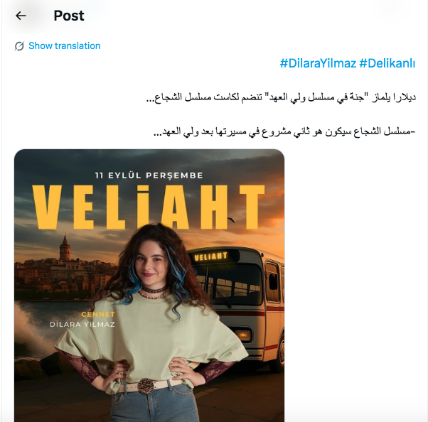 مسلسل الشجاع -&nbsp;Delikanlı