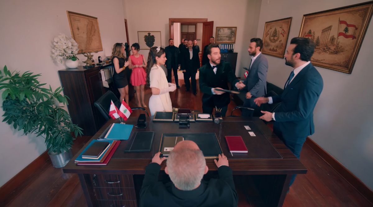 مسلسل حب على ورق الحلقة 74