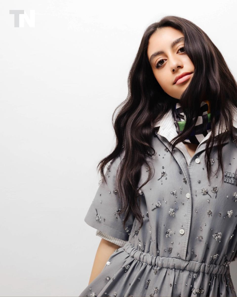 اطلالة ياسمينا العبد بتوقيع ميو ميو