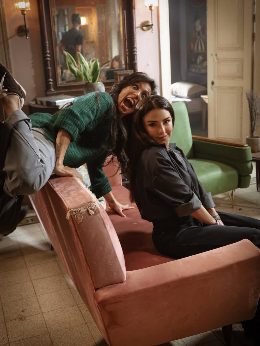 ماغي بو غصن - بالحرام - مسلسل بالحرام - كواليس بالحرام - جود ومالك - ET بالعربي