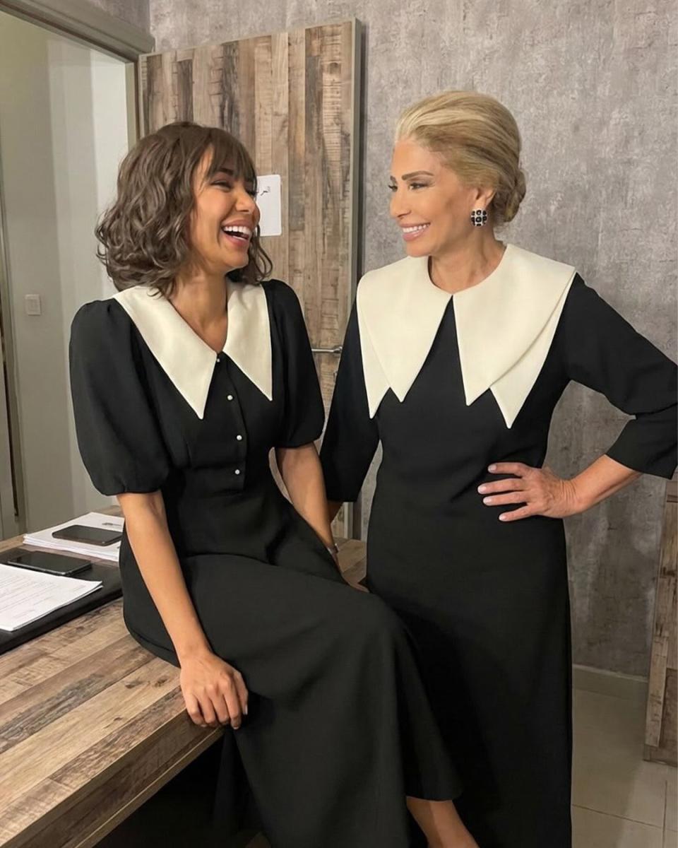 لبنى عبد العزيز - الباء تحته نقطة 2 - الأبلة سلمى - ميس قمر - هبة الصياغ - كواليس الباء تحته نقطة 2 - مسلسلات رمضان الخليجية