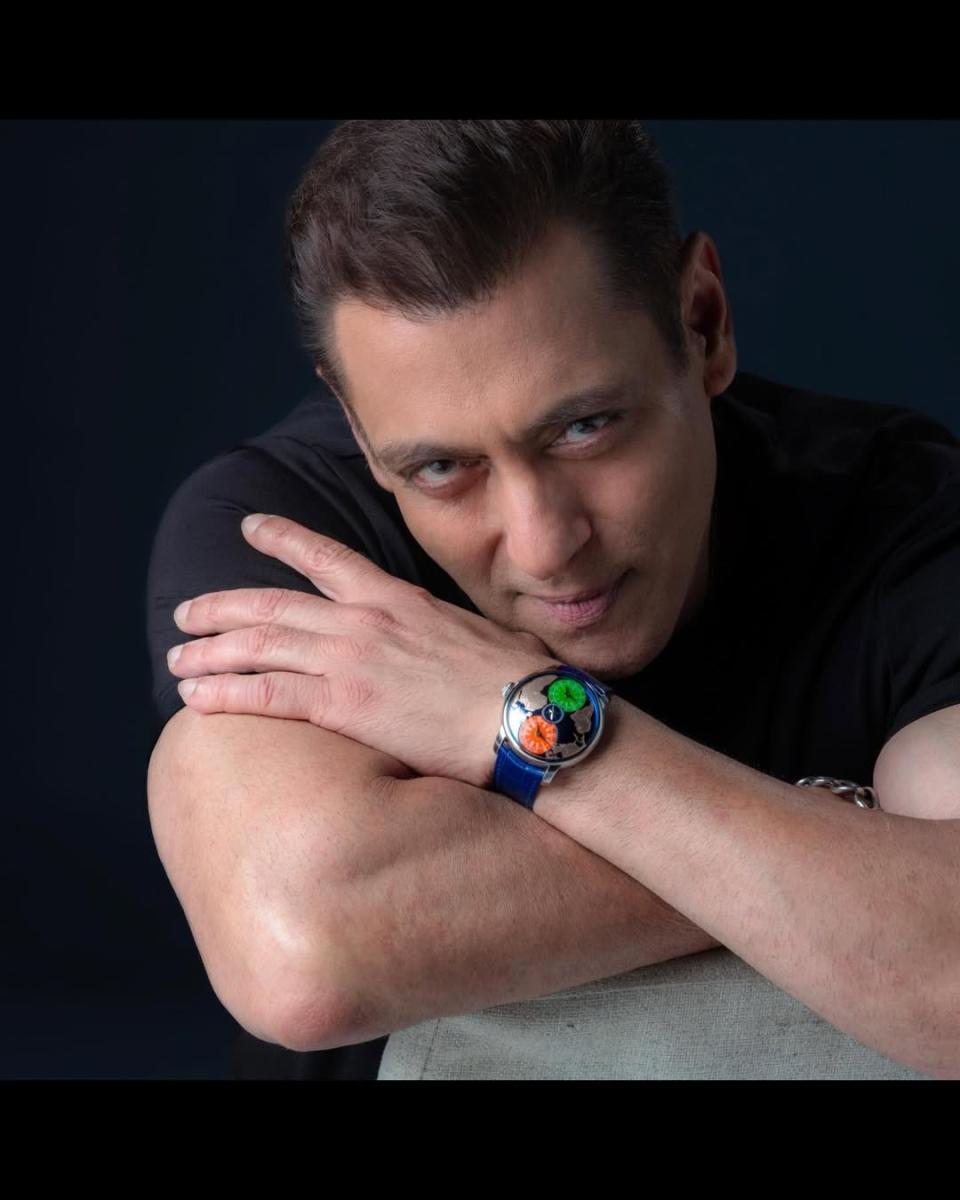 ساعة جديدة تحتفي بالهند: تعاون سلمان خان و Jacob & Co