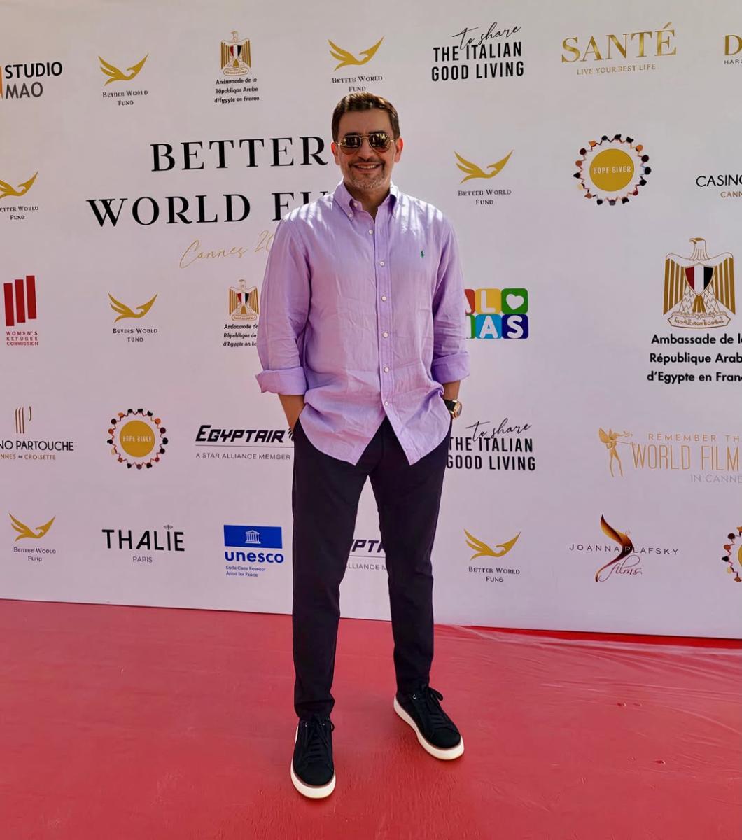 هاني سلامة - ليلى علوي - مهرجان كان السينمائي - يوسف شاهين - فيلم المصير - Better World Fund - شارون ستون - السفير طارق دحروج - مهرجان كان 2026 - ET بالعربي
