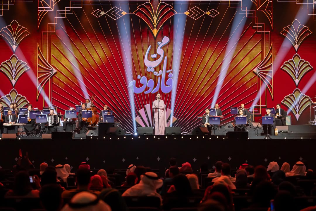 مي فاروق - موسم جدة 2026 - عبادي الجوهر أرينا - حفل مي فاروق في جدة - أم كلثوم - ألف ليلة وليلة - أنت عمري - وردة الجزائرية - ميادة الحناوي - عبد الحليم حافظ - الطرب الأصيل - حفلات جدة - مؤتمر مي فاروق الصحفي - موسم جدة