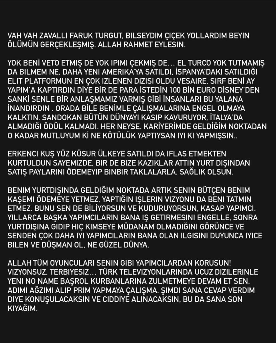 جان يامان Can Yaman - فاروق تورغوت Faruk Turgut - باريش كيليتش Barış Kılıç - غولد فيلم Gold Film - الطائر المبكر Erkenci Kuş - جان ديفيت Can Divit - البدر Dolunay - شراب التوت Kızılcık Şerbeti - عزت تشابا İzzet Çapa - أخبار جان يامان - خلاف جان يامان و فاروق تورغوت - تصريحات جان يامان - أخبار الدراما التركية - مشاهير تركيا - مسلسلات تركية