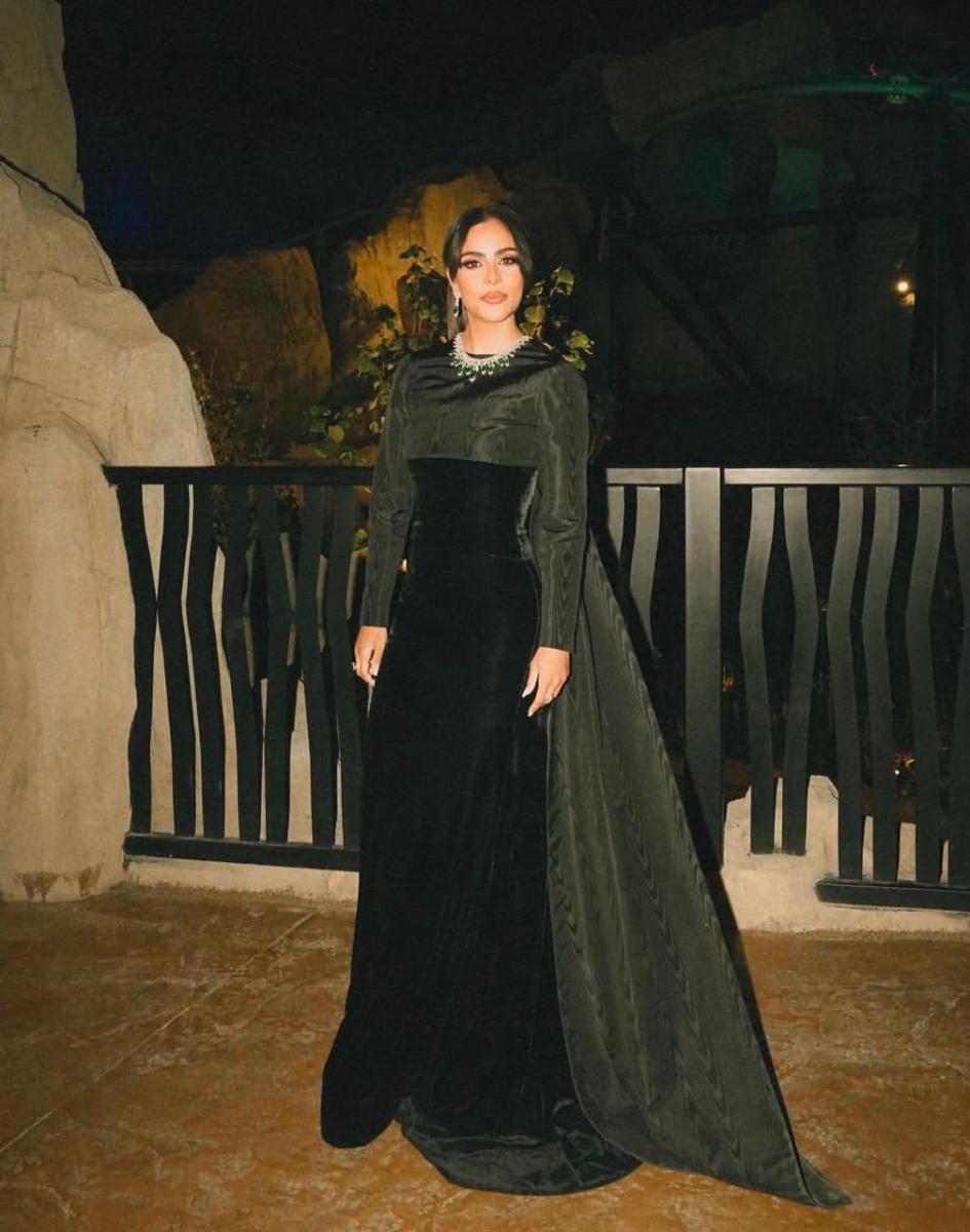 ندى باعشن بتصميم من علامة&nbsp;Wadha