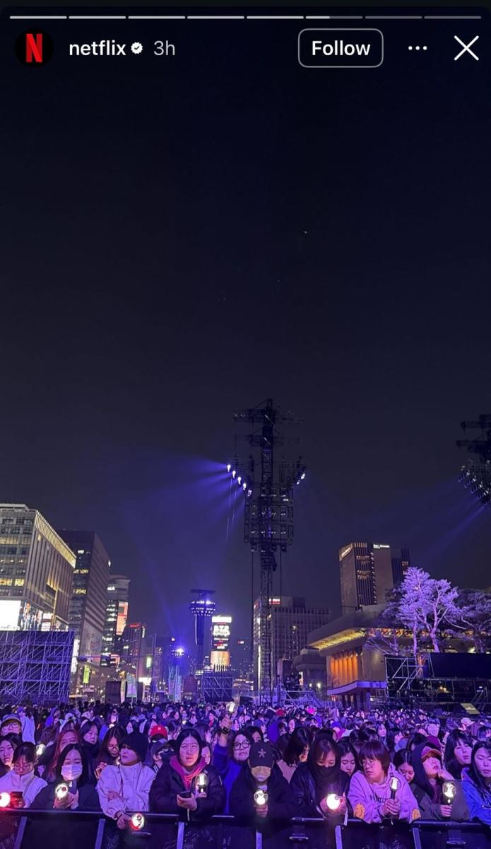 BTS تعود بأكبر حفل بمكان عام في تاريخ كوريا