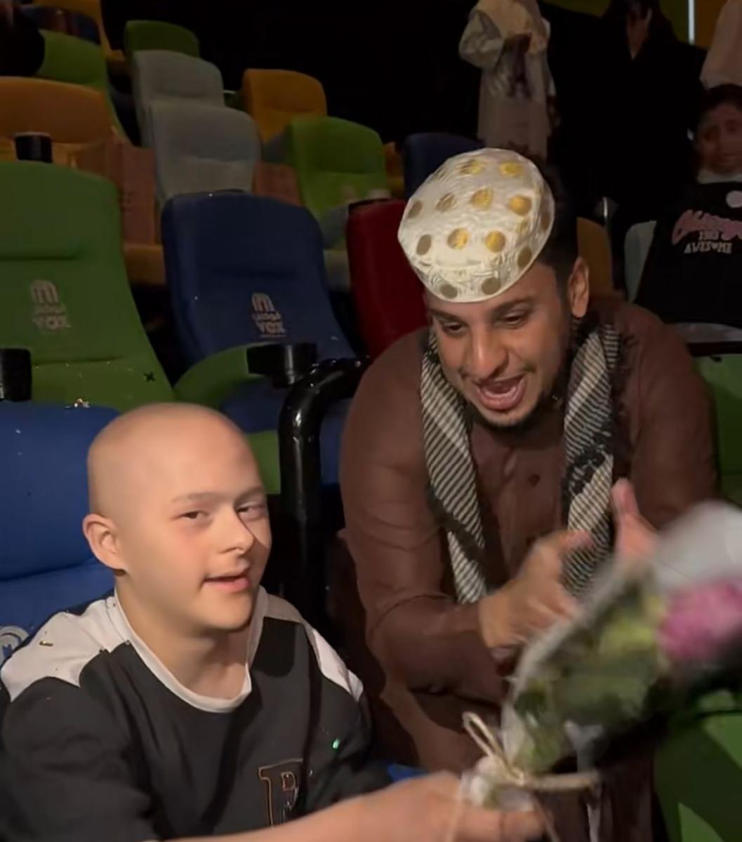 مبادرة إنسانية من نجوم شباب البومب لمرضى سرطان الأطفال