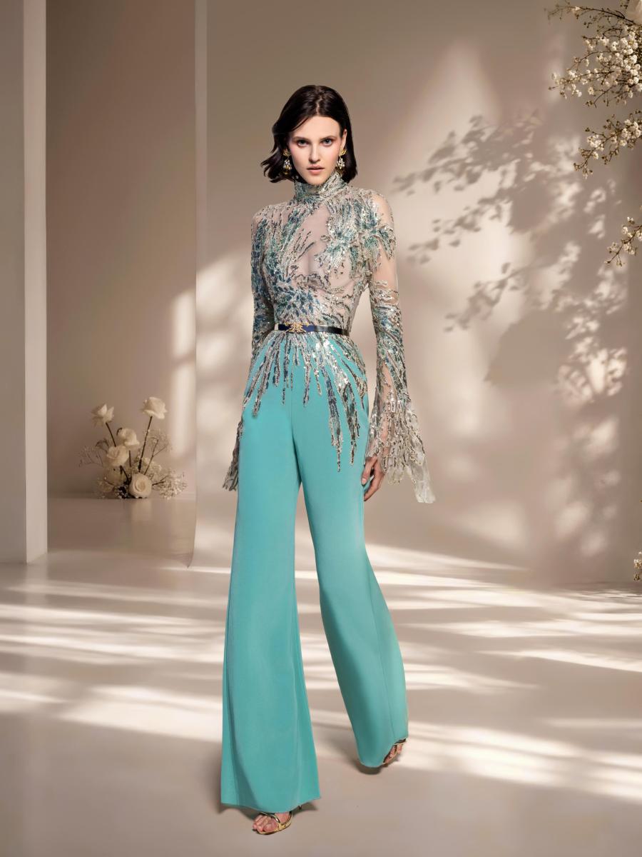 زياد نكد يستوحي مجموعة ربيع وصيف 2027 من زهرة الأورتنسيا