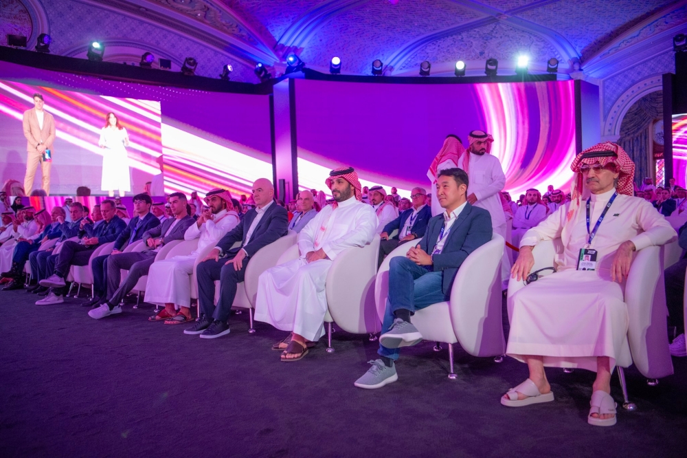 رونالدو إلى جانب الأمير محمد بن سلمان في إطلاق كأس العالم للرياضات الإلكترونية