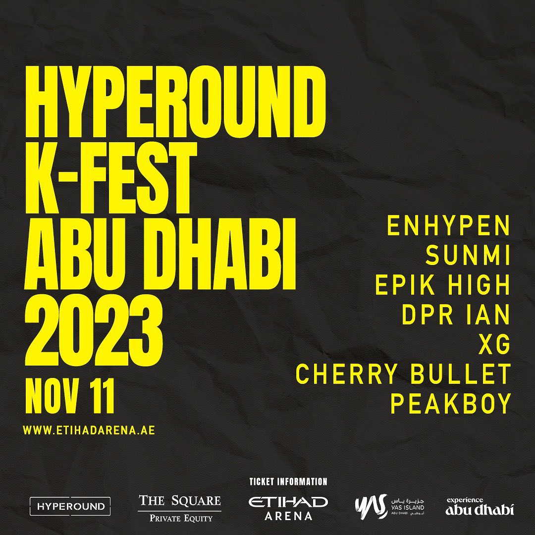 إلى عشاق الـ الكيبوب Hyperound K-Fest يعود إلى أبوظبي 