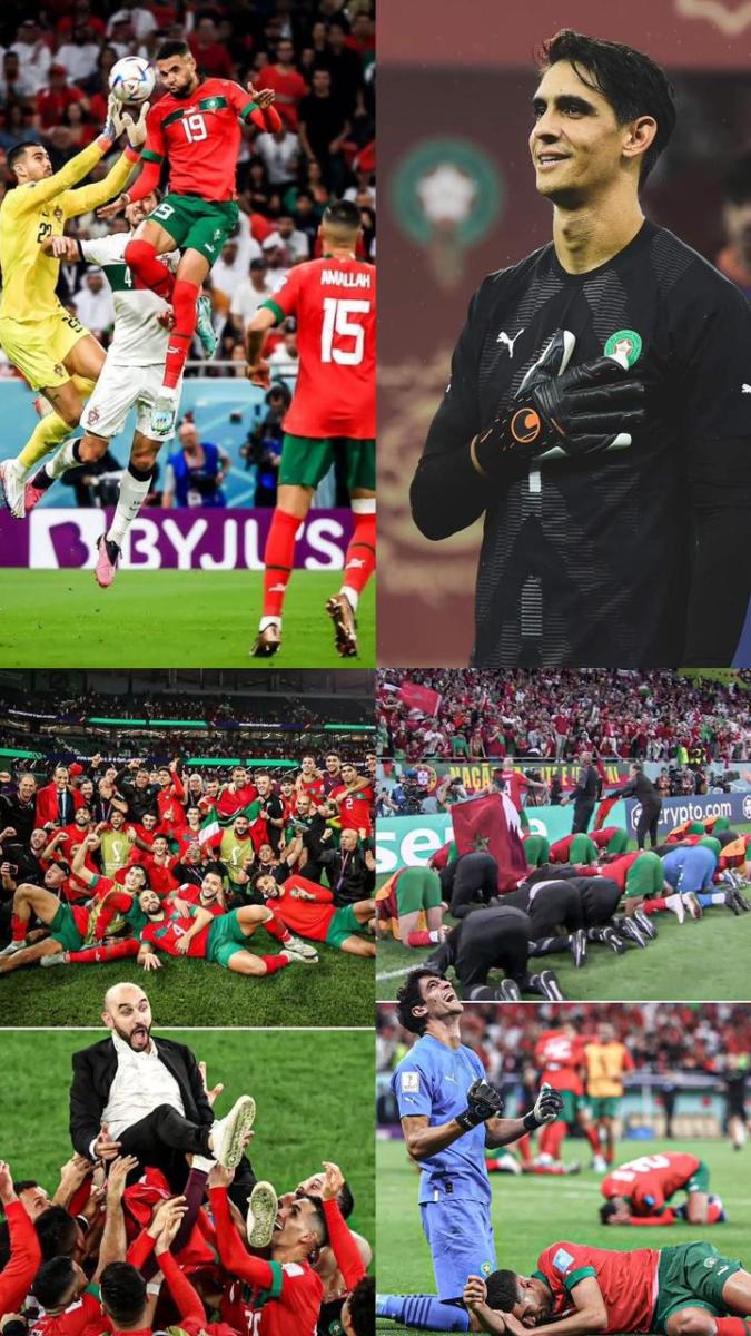 لقطات لاعبي منتخب المغرب خلال مونديال قطر - تويتر