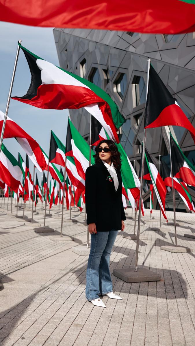 دانا الطويرش في العيد الوطني الكويتي