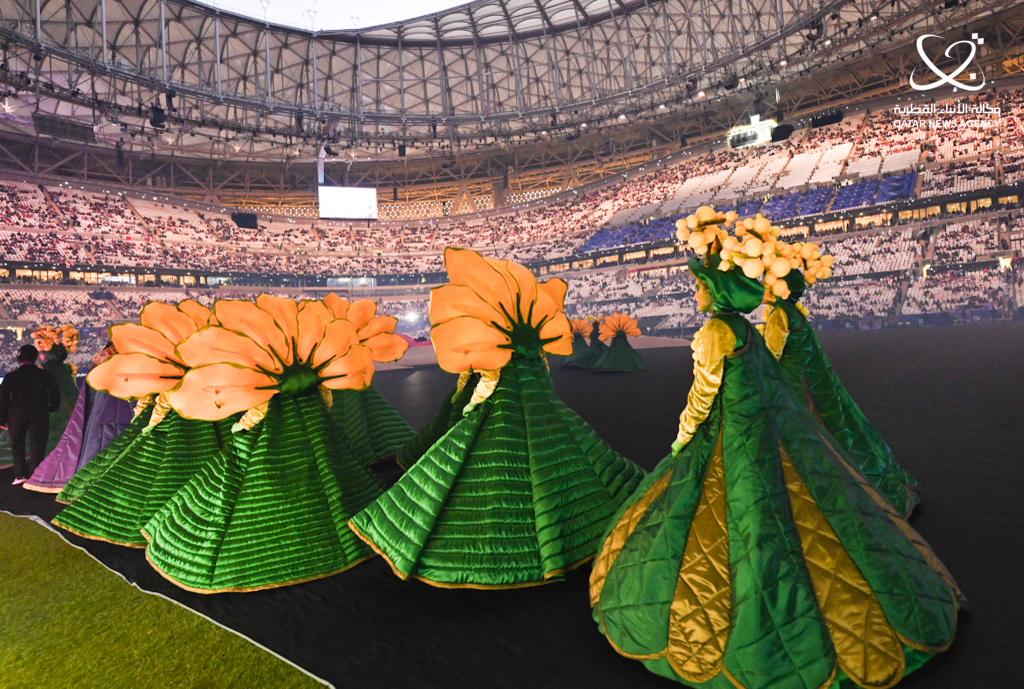 كليلة ودمنة تقدم عرض ساحر ورسائل قوية في افتتاح كأس آسيا 2023 