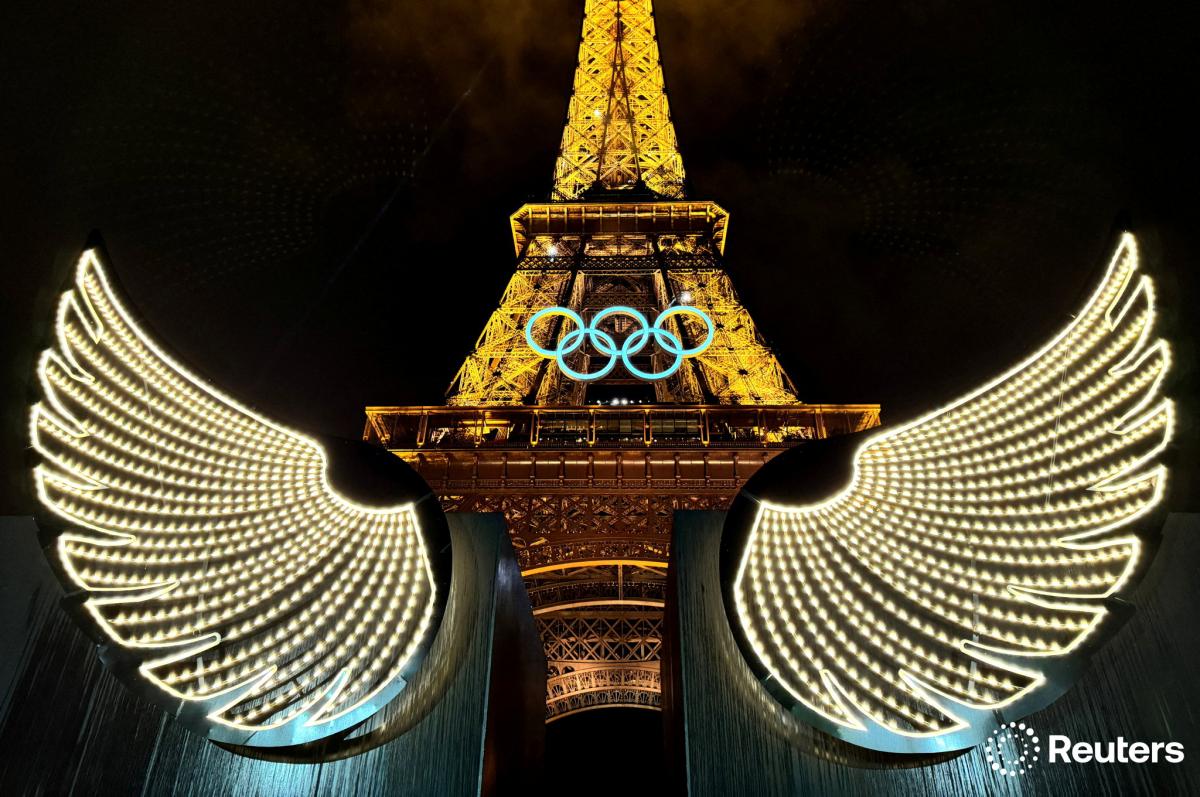أولمبياد باريس 2024 - صورة من حساب @reuterspictures على إكس