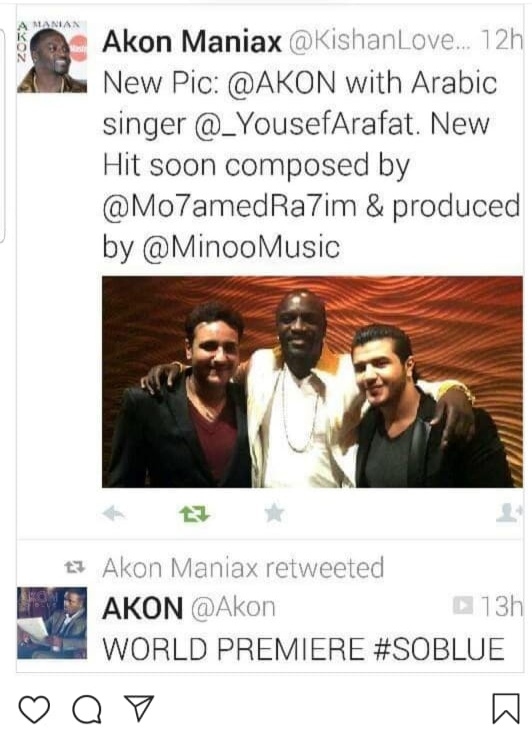 Akon يتعاون مع محمد رحيم 