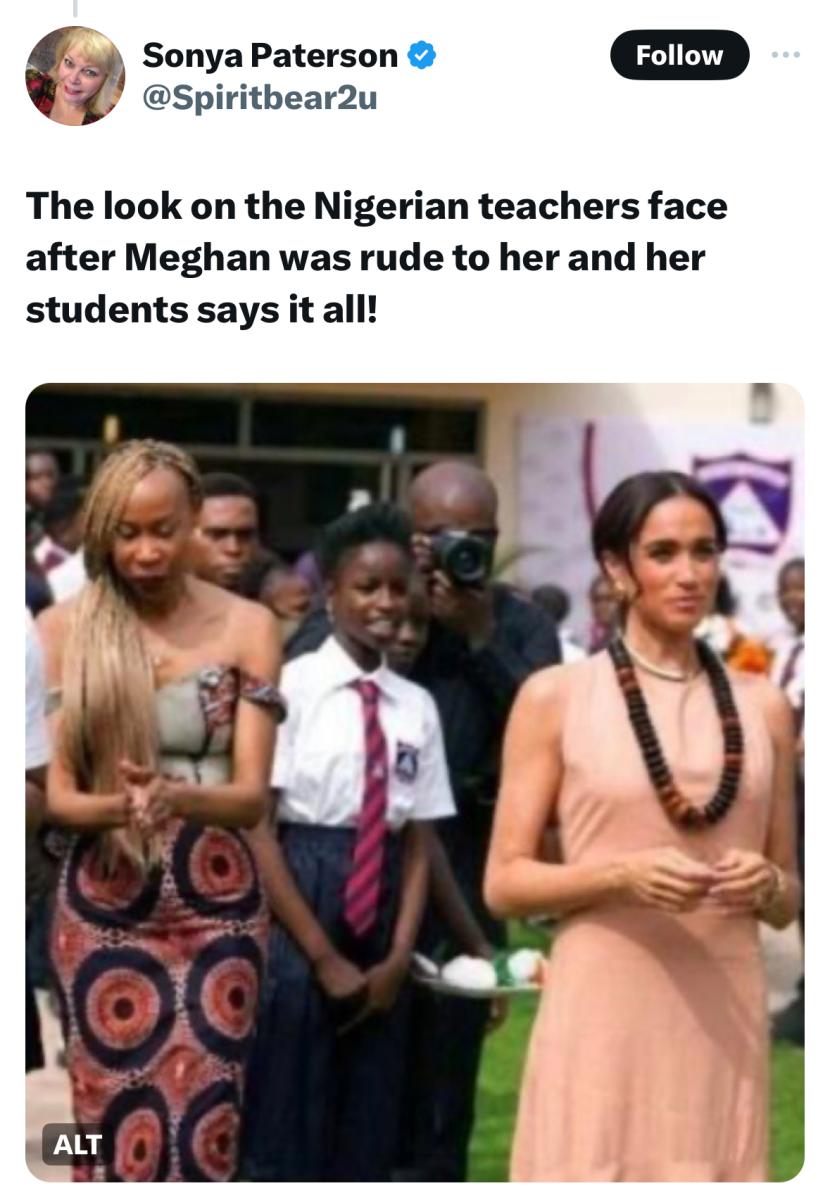 Meghan Markle and Prince Harry in Nigeria 