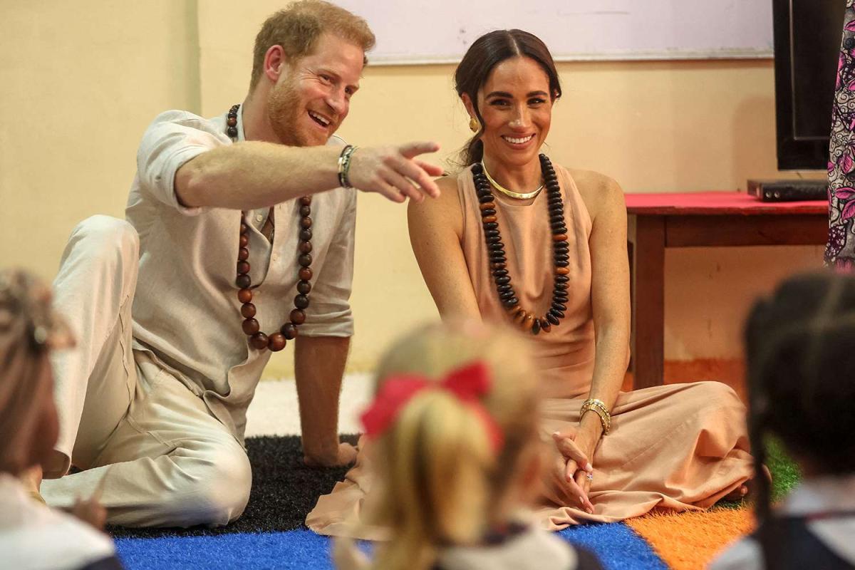 Meghan Markle and Prince Harry in Nigeria 