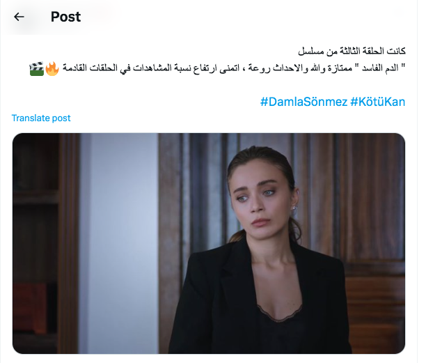 مسلسل الدم الفاسد Kötü Kan  - ردود الأفعال