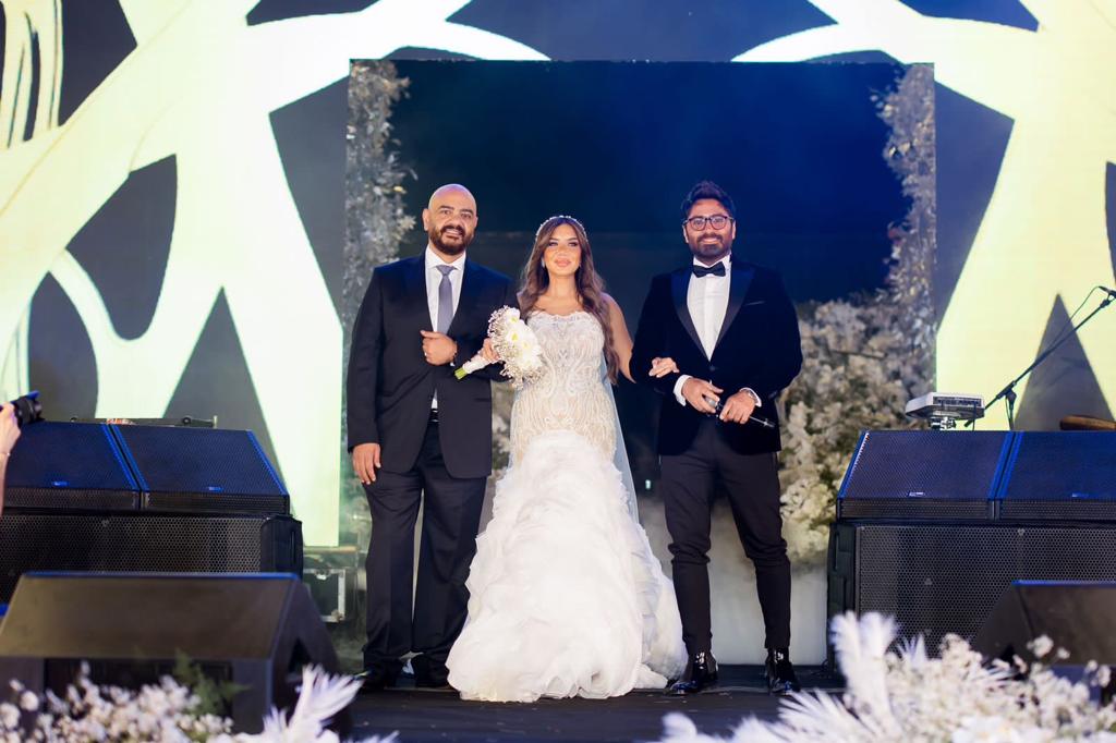 تامر حسني من زفاف هالة عمر