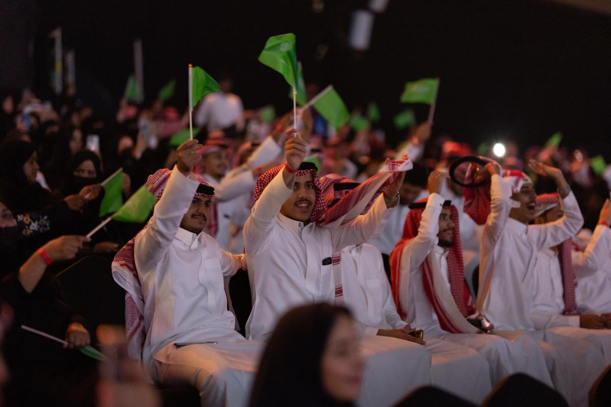 عبدالكريم وخالد عبدالرحمن ضمن احتفالات اليوم الوطني السعودي 94 