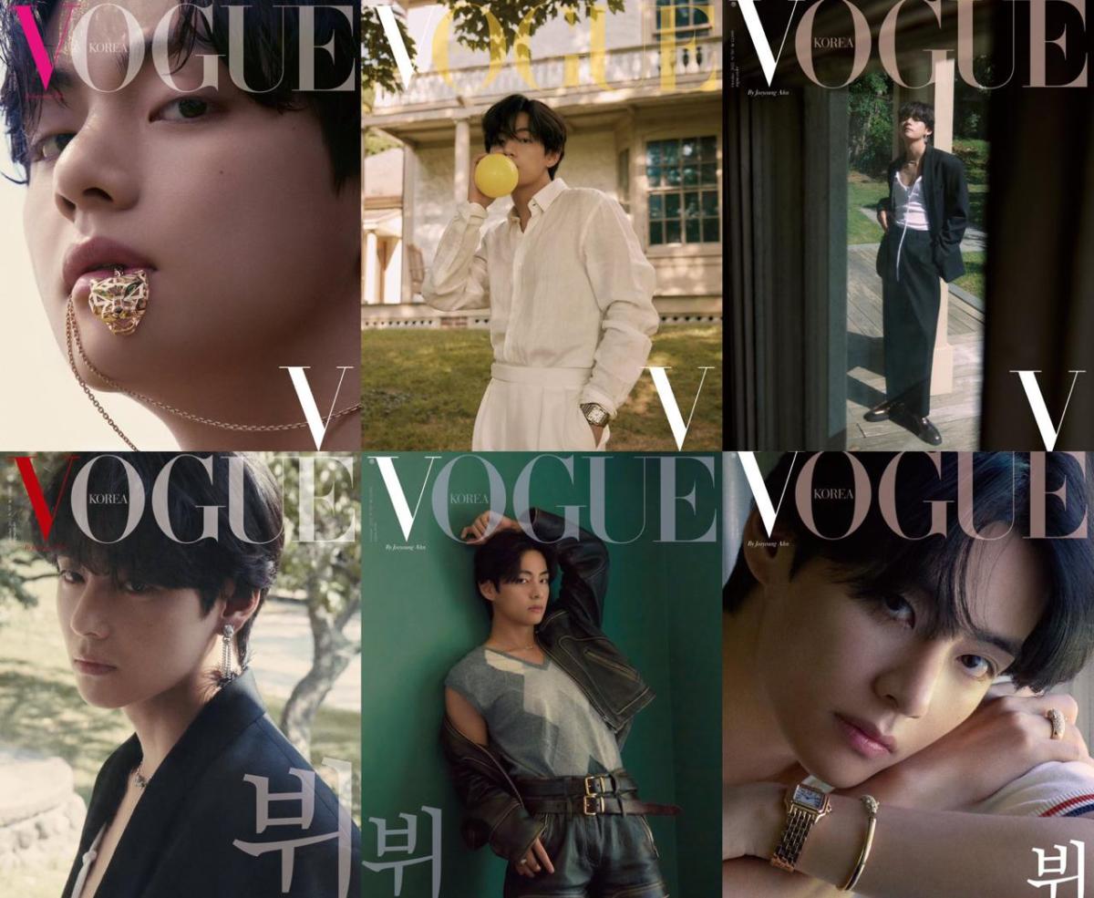 تايهيونغ على غلاف Vogue - تويتر