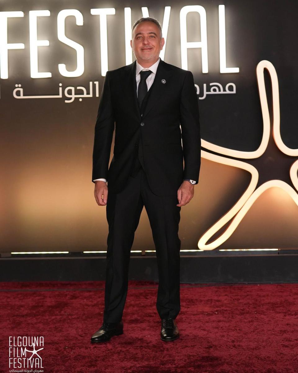 محمد حفظي في مهرجان الجونة السينمائي 2024