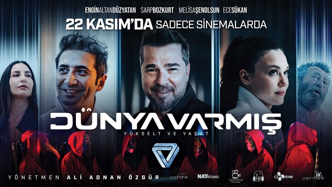 نجوم وأبطال فيلم Dünya Varmış يحضرون العرض الأول له في تركيا