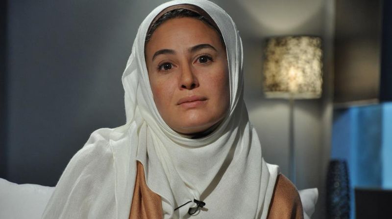 هند صيري في فيلم أسماء. الصور من www.hendsabry.com 