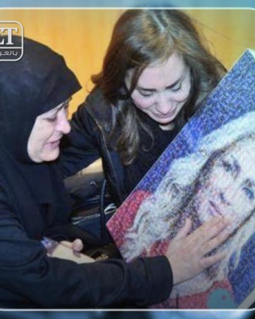 وصول جثمان نجوى قاسم