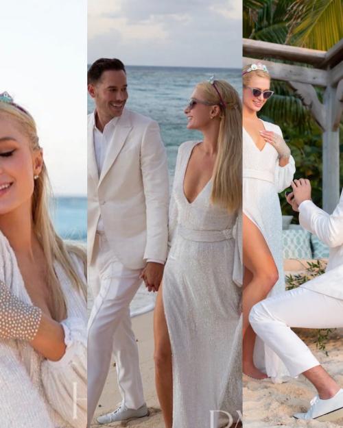 باريس هلتون وكارتر - الصورة من موقع باريس هيلتون الرسمي