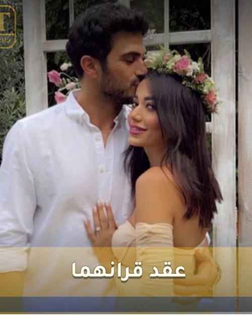 صور وفيديوهات من عقد قران رحمة