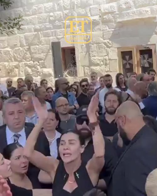 زفة العريس: تشييع جثمان جورج الراسي