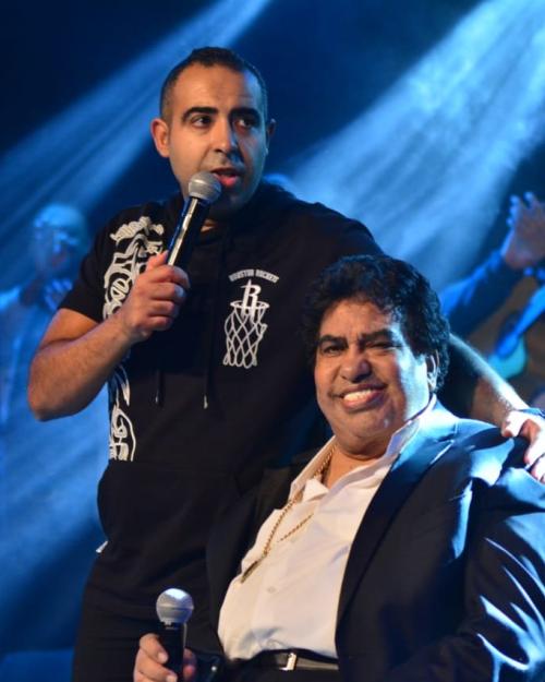 احمد عدوية وابنه