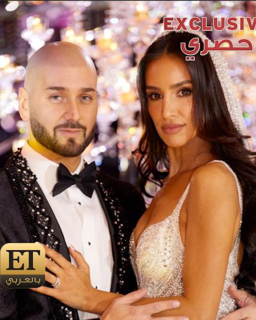 مساري وزوجته سحر جولستاني