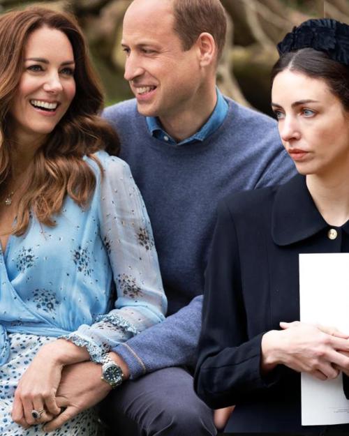 روز هانبري و الأمير ويليام و كيت ميدلتون - صورة معدلة