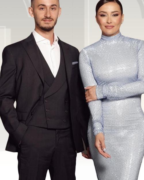 كندة حنا وشقيقها مرشد حنا - صورة معدلة