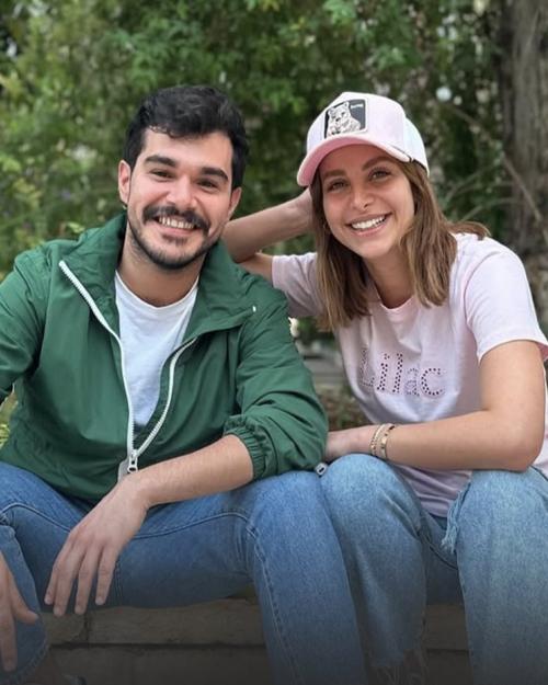 خالد شباط و نور علي - صورة من إنستقرام