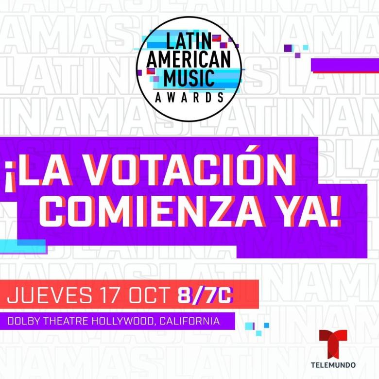 تعرفوا الى قائمة المرشحين لـLatin American Music Awards -انستغرام @latinamas
