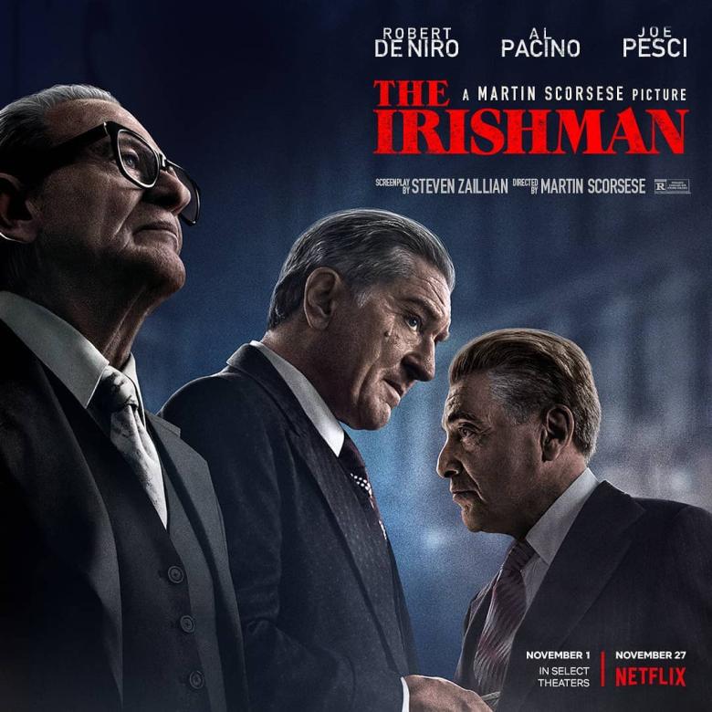 بوستر فيلم The Irishman -انستغرام @theirishmanfilm
