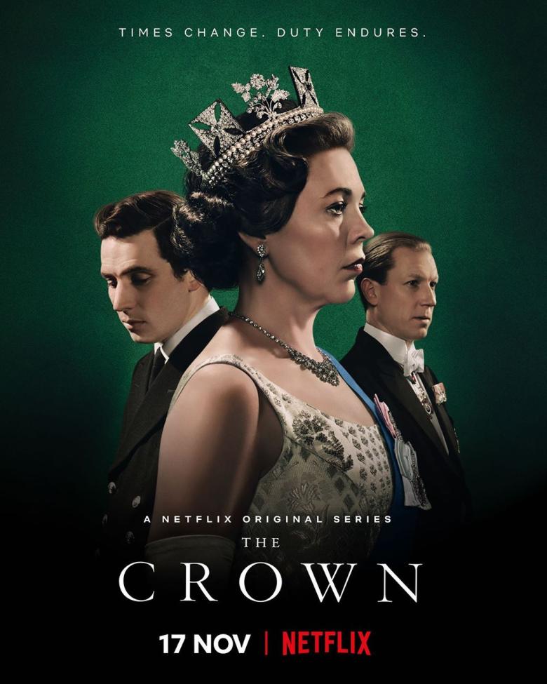  The Crown 3 على نتفليكس في 17 نوفمبر -انستغرام @thecrownnetflix