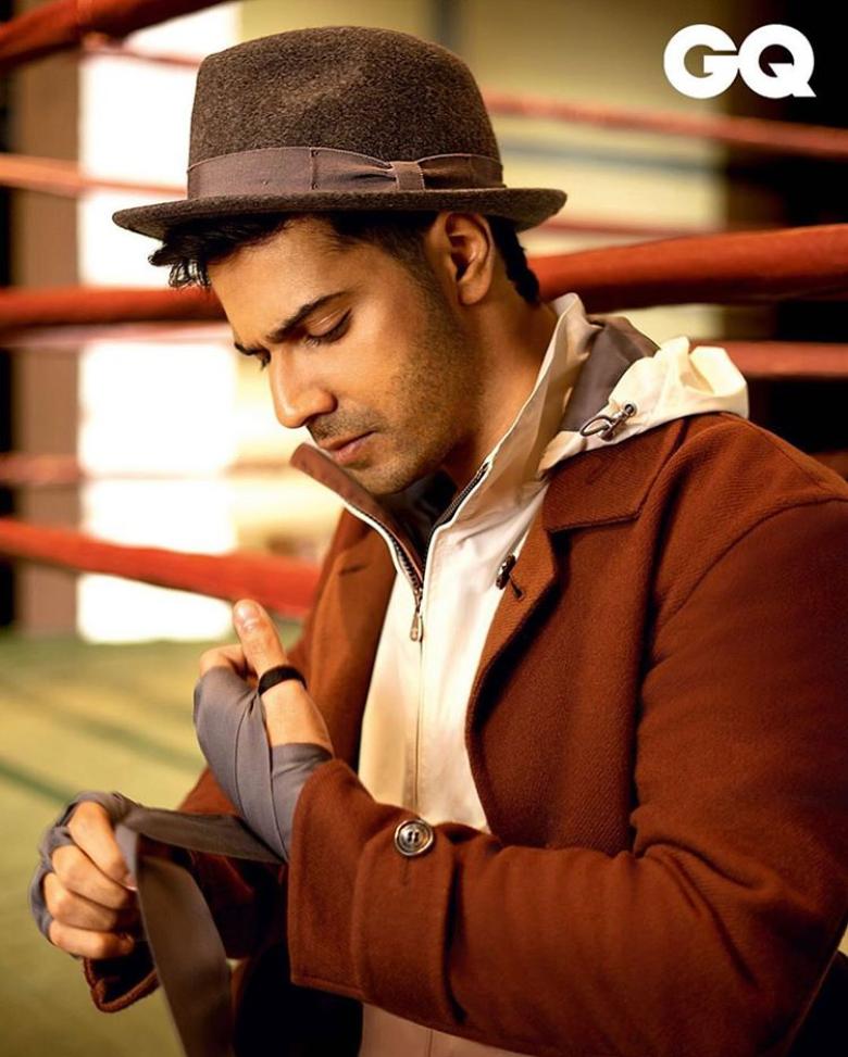 Varun dhawan نجم مجلة GQ India