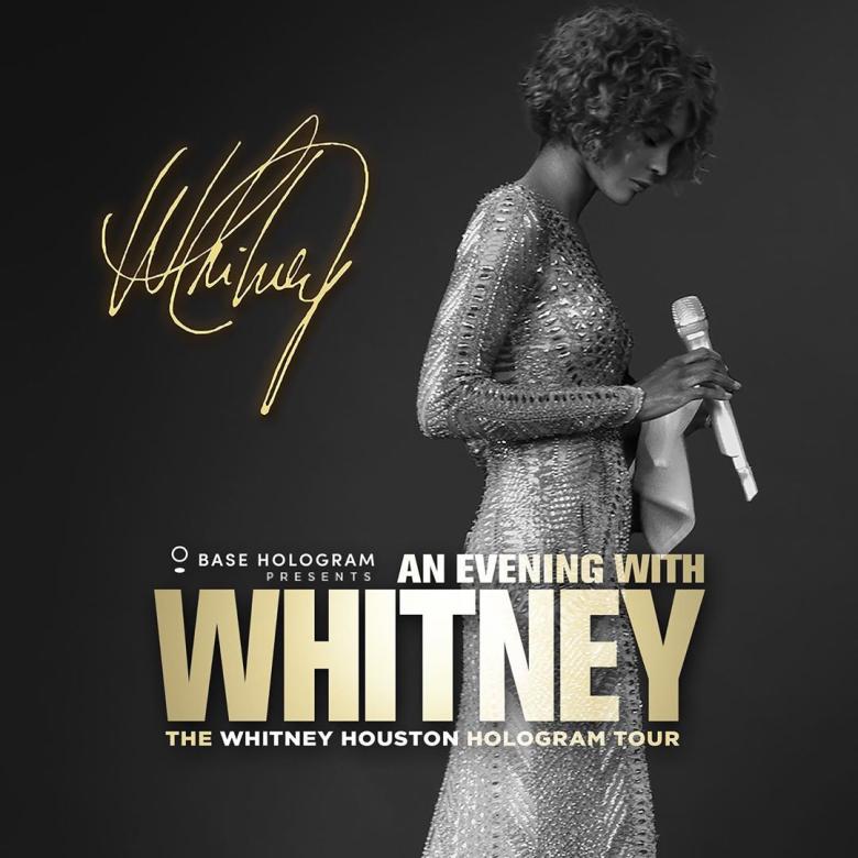 ويتني هيوستن بجولة فنية بتقنية الهولوغرام - انستغرام @whitneyhouston