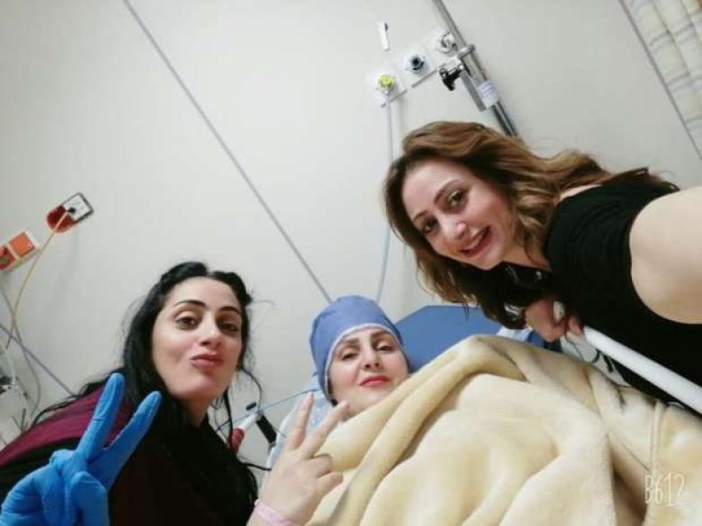 رانيا محمود ياسين في المستشفى 